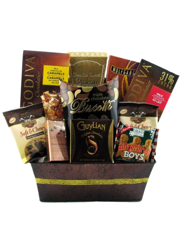 Royal Treats Gift Basket | Jewish Gift Baskets – Somerset Flowers & Gifts