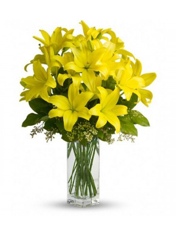 Yellow Lily Bouquet yellow-lily-bouquet